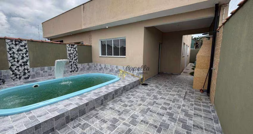 Casa com 2 dormitórios à venda, 80 m² por R$ 320.000 - Jardim Lindomar - Itanhaém/SP