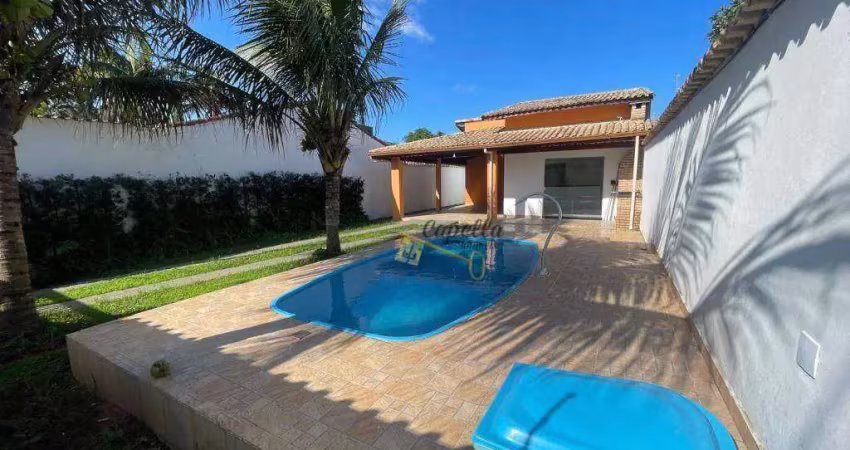 Casa com 2 dormitórios à venda, 99 m² por r$ 420.000,00 - balneário são jorge - itanhaém/sp