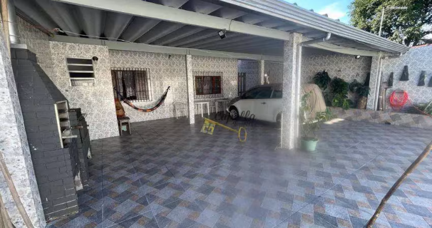 Casa com 2 dormitórios à venda, 168 m² por r$ 360.000,00 - balneário são jorge - itanhaém/sp