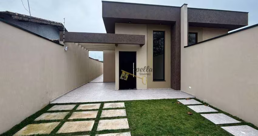 Casa com 2 dormitórios à venda, 63 m² por r$ 435.000,00 - jardim grandesp - itanhaém/sp