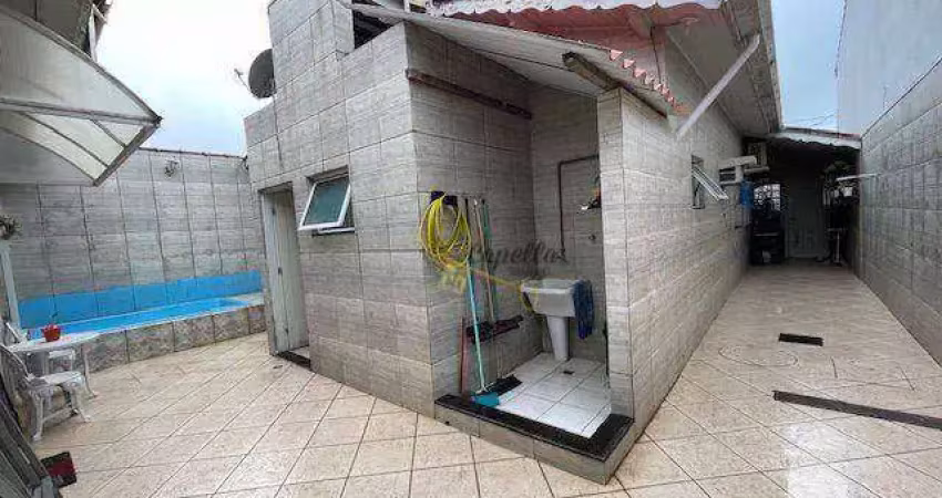 Casa com 4 dormitórios à venda, 127 m² por r$ 480.000,00 - balneário são jorge - itanhaém/sp