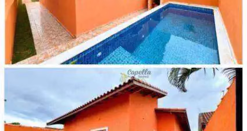 Casa com 2 dormitórios à venda, 57 m² por r$ 289.000 - balneário paranapuan - itanhaém/sp