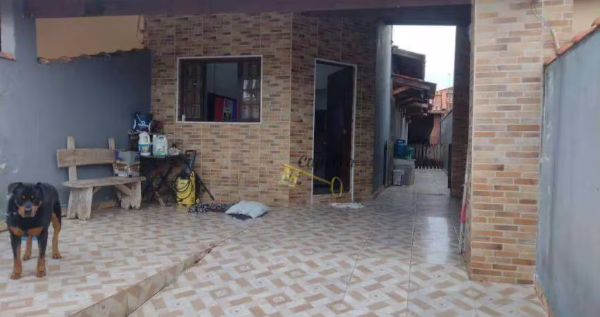 Casa com 2 dormitórios à venda, 55 m² por r$ 250.000,00 - bopiranga - itanhaém/sp