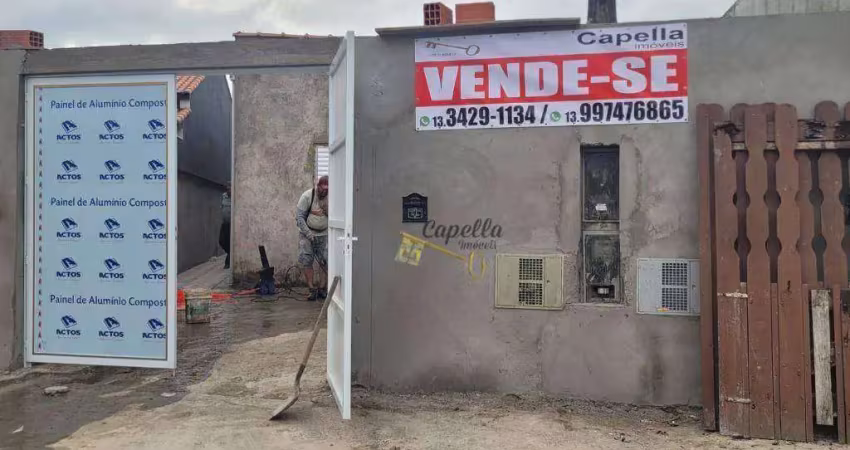 Casa com 2 dormitórios à venda, 57 m² por r$ 320.000 - balneário gaivota - itanhaém/sp