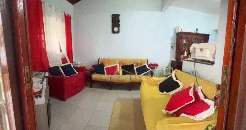 Casa com 2 dormitórios à venda, 50 m² por r$ 250.000,00 - jardim regina - itanhaém/sp