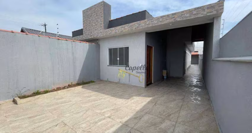 Casa com 3 dormitórios à venda, 104 m² por r$ 450.000,00 - cibratel ii - itanhaém/sp