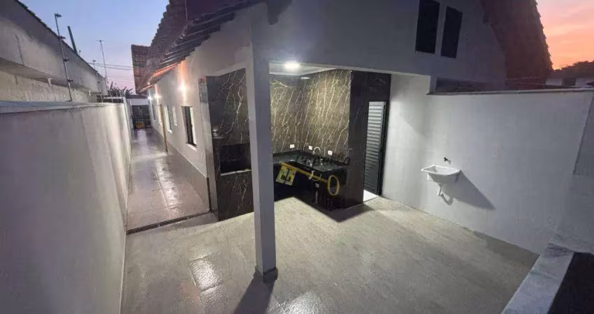 Casa com 3 dormitórios à venda, 72 m² por r$ 389.900 - balneário las vegas - itanhaém/sp