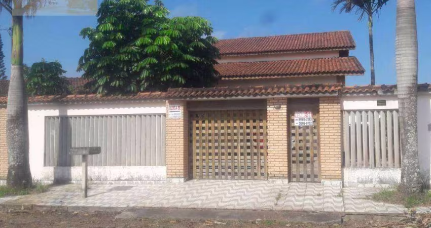 Sobrado com 3 dormitórios à venda, 217 m² por R$ 630.000,00 - Praia da Gaivota - Itanhaém/SP