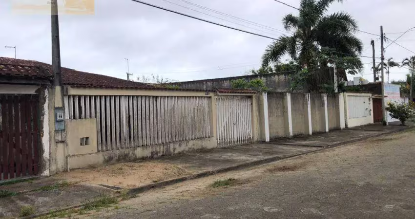Casa com 3 dormitórios, 140 m² - venda por r$ 400.000,00 ou aluguel por r$ 2.425,00/mês - jardim das palmeiras - itanhaém/sp