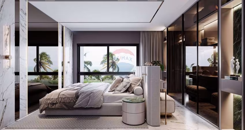 Aapartamento com 3 quartos, sendo 3 suítes , beira mar,  110 m2 por  R$ 1.795.593 -Cabo Branco/João Pessoa-PB