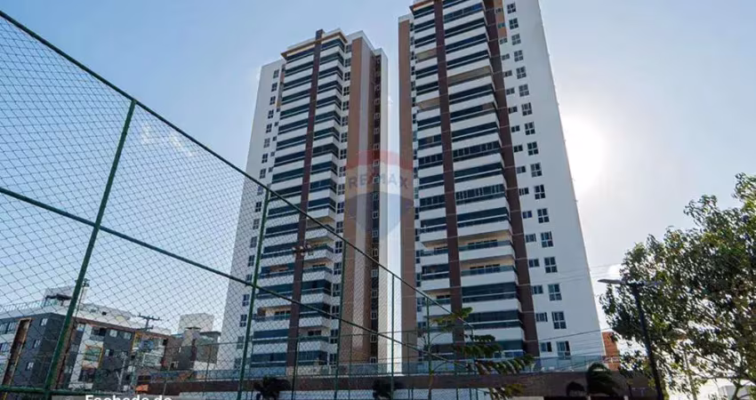 Apartamento à venda com  3 quartos sendo 2 suítes, 136m² com excelente projetados, intermares, cabedelo-pb