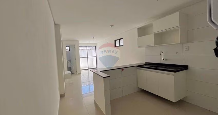 Apartamento ALUGUEL 1 Quarto com 48m², posição sul, piso térreo nos Bancários João Pessoa PB