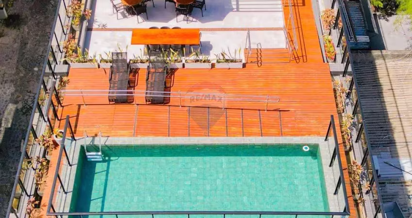 Flat mobiliado à venda com 20m², no jardim oceania, joão pessoa - pb