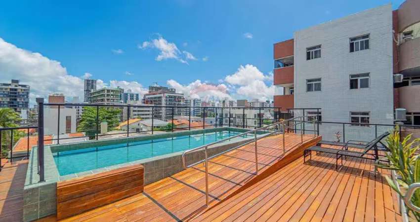 Flat mobiliado à venda com 20m², no jardim oceania, joão pessoa - pb