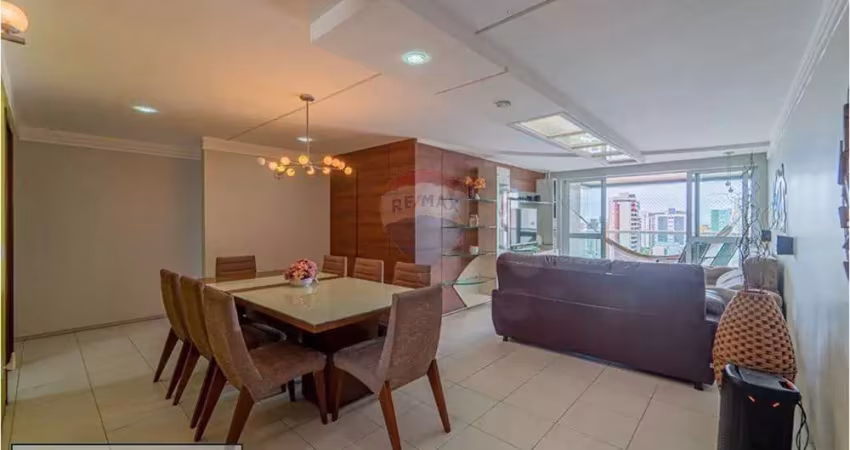 Apartamento à venda em tambaú com 176m², 4 suítes, nascente, joão pessoa - pb