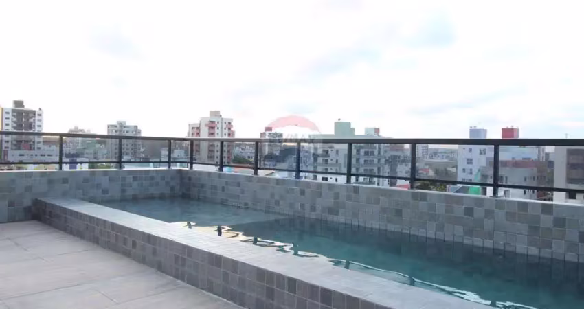 Apartamento mobiliado para locação, 02 dormitórios,  há 150 m da praia do bessa, joão pessoa-pb
