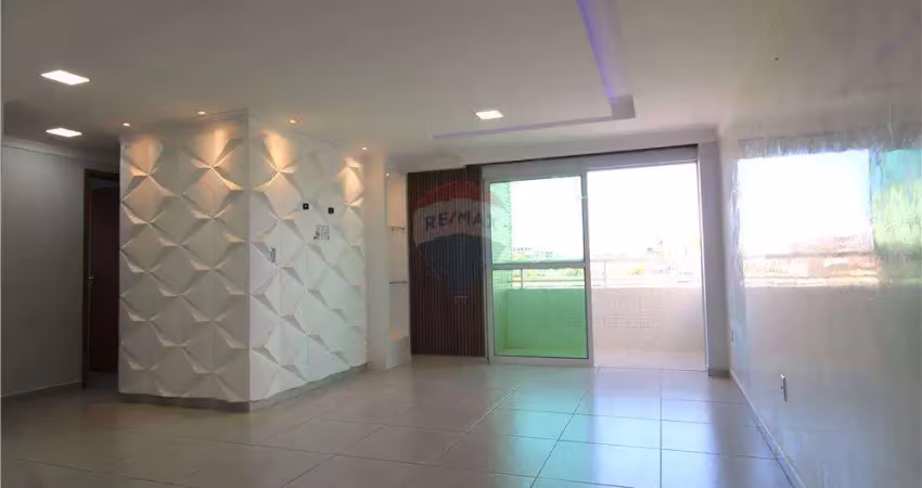 Apartamento para alugar com 74m², 3 quartos - bessa - joão pessoa/pb