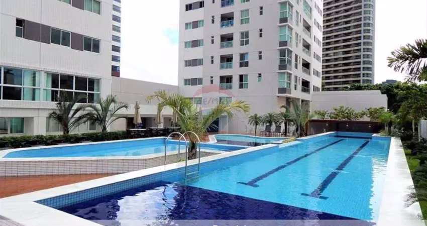 Apartamento para locação, 2 quartos, com 72,24 m² no edifício almanara, altiplano, cabo branco, joão pessoa/pb