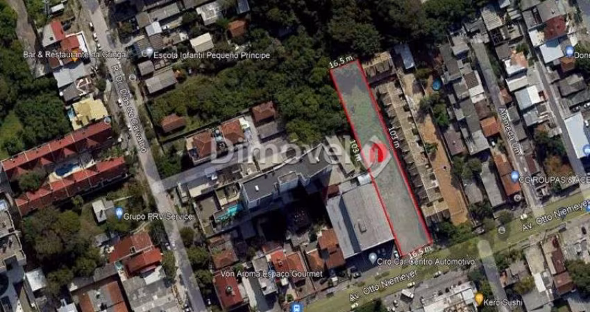 Terreno comercial à venda na Avenida Otto Niemeyer, 1236, Tristeza, Porto Alegre