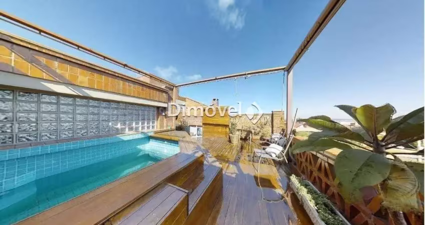 Casa em condomínio fechado com 3 quartos para alugar na Avenida Jacuí, 0978, Cristal, Porto Alegre