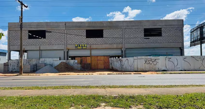 ALUGA-SE GALPÃO COMERCIAL – 2.800 m² – QS 602 – SAMAMBAIA NORTE /DF FRENTE PISTA PRINCIPAL