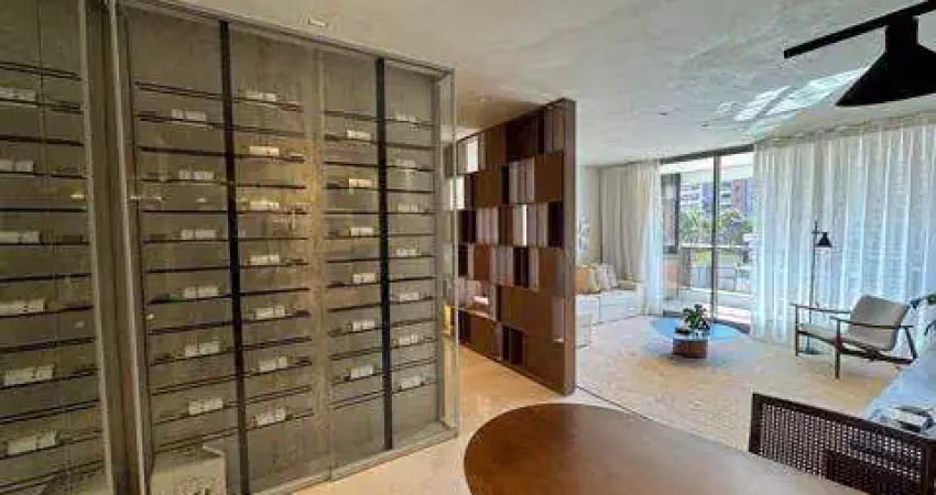 Sqnw 304 bloco f - apartamento com 246m2 sendo 4 quartos sendo 4 suites no noroeste a venda novo e entregue com habite-se