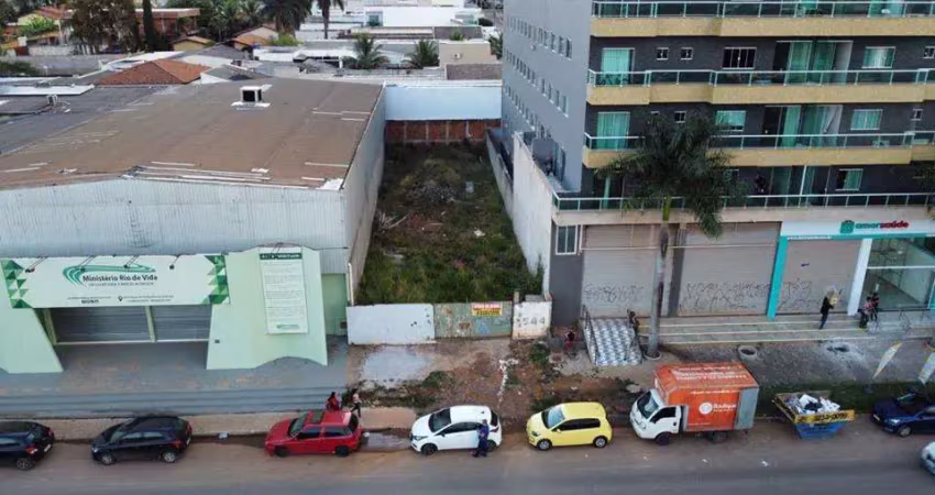 Terreno a venda na rua 03 frente para avenida que liga eptg a estrutural