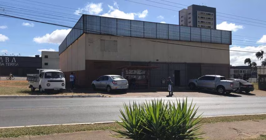 loja pé direto duplo 610 metros alugo em frente avenida principal da samambaia sul