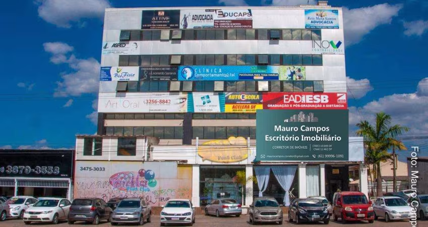 loja na Hélio Prates com 321 metros mais mezanino pé direito duplo com estacionamento qnj 46 em frente ao FORT ATACADISTA
