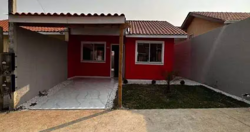 Casa de condomínio com 2 quartos, gralha azul - fazenda rio grande