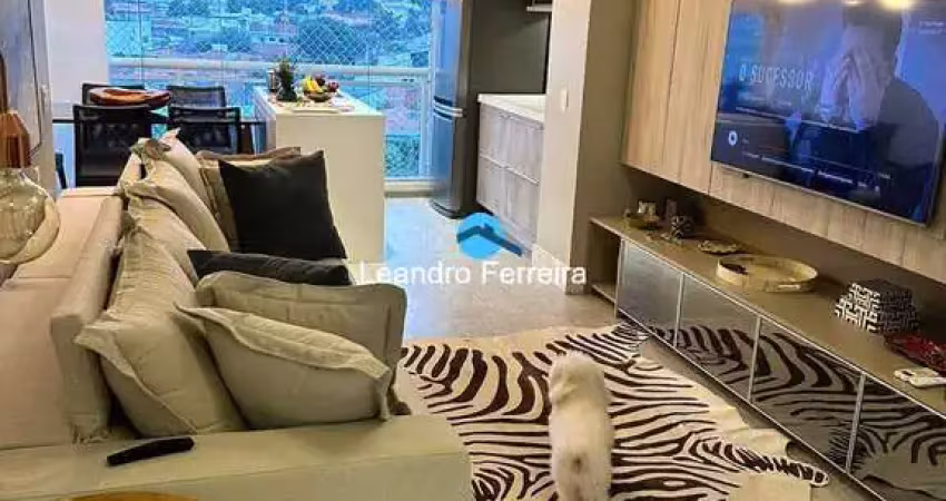 Apartamento 60m², 02 dorm./suíte - condômino mondial - centro