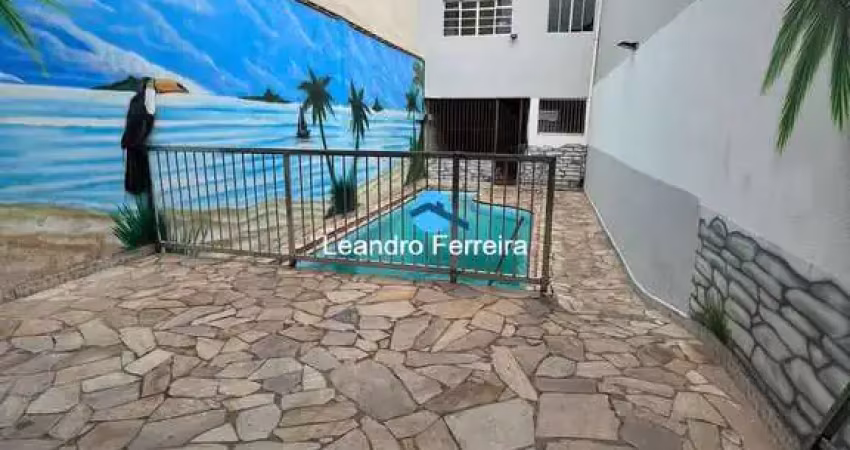 Sobrado com piscina - 327m 3dorm/suíte 7 vagas - edícula - estuda permuta