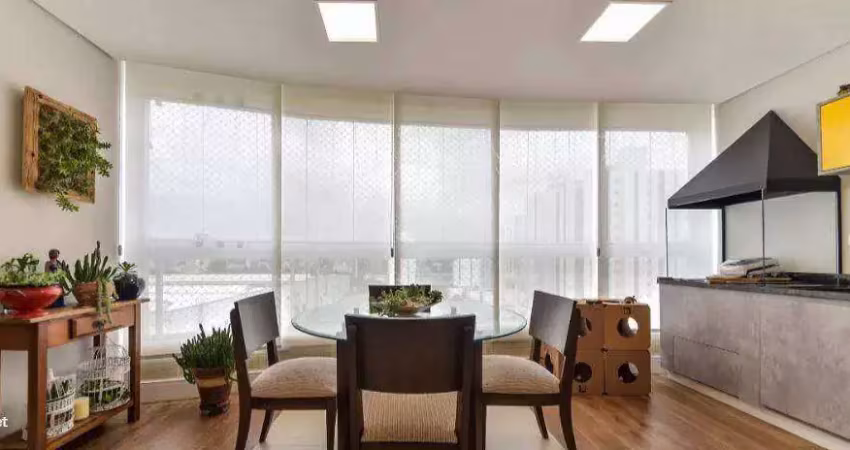 Luxuoso apartamento de 135m² 3 suítes 3 vagas + deposito - piscina coberta