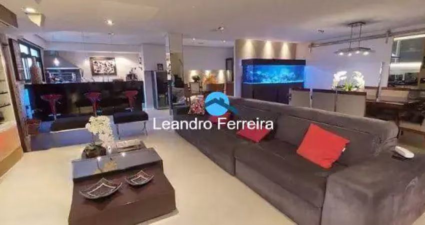 Cobertura rudge ramos 267m² 4 dorm/ sendo 3 suites 6 vagas