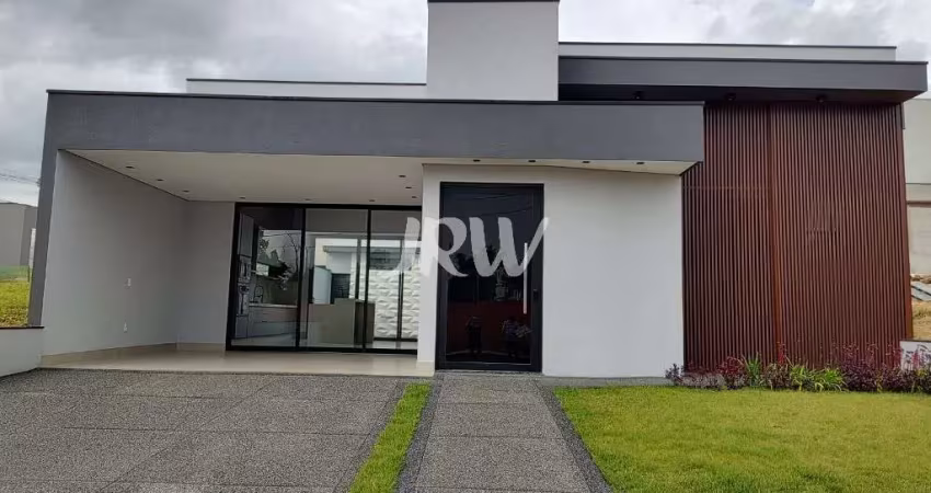 CASA MODERNA DE FINO ACABAMENTO A VENDA NO BAIRRO VILA RUBENS NO CONDOMÍNIO GRAN RESERVE - INDAIATUBA SP