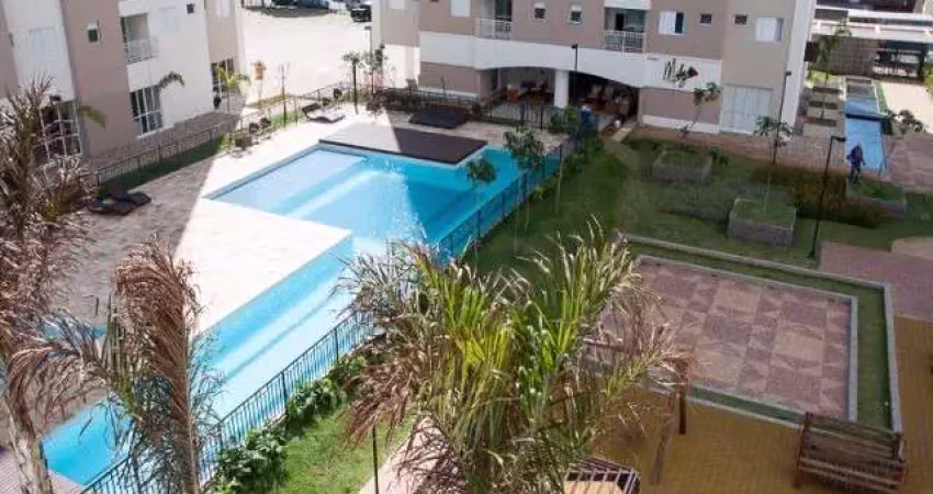 Apartamento com 2 quartos sendo um suíte ,cozinha com armários planejados, sala de jantar e estar, banheiro social, área de serviço com armário.