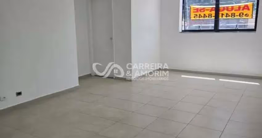 Alugo salão comércial com 33m², com vaga de garagem, ao lado do hospital campo limpo, vila maracanã, estrada de itapecerica, shopping campo limpo.