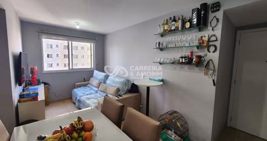 Apartamento a venda, 2 dormitórios, sala, cozinha, banheiro, area de serviços. condomínio serra ribeiro ii - jardim germania.