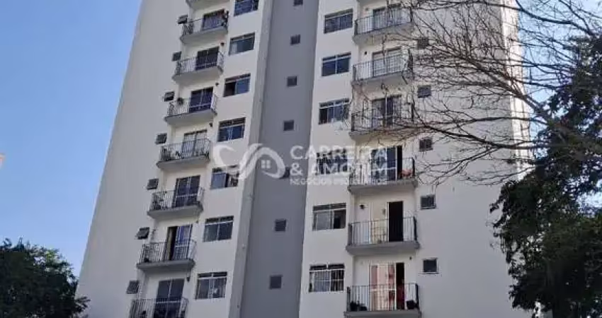 Apartamento a venda com 52m², 02 dormitórios, sala com sacada, 01 vaga de garagem, jardim umarizal, campo limpo, condomínio residencial parque orquíde