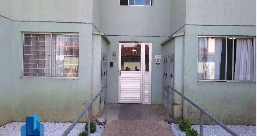 Apartamento com 2 dormitórios à venda, 47 m² por r$ 250.000 - sítio cercado - curitiba/pr