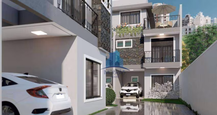 Sobrado à venda, 126 m² por R$ 635.000,00 - Uberaba - Curitiba/PR