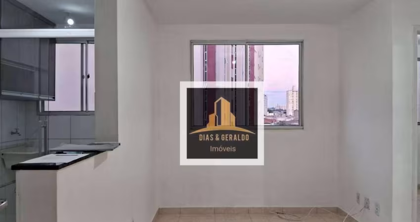 Apartamento para alugar, 48 m² por R$ 2.267,89/mês - Palmeiras de São José - São José dos Campos/SP