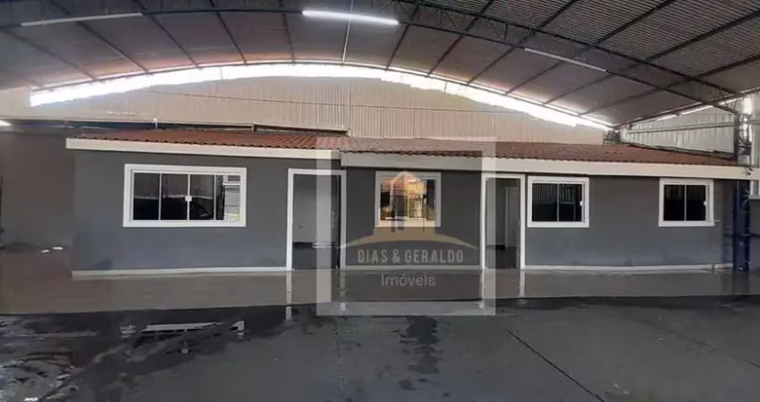 Galpão para alugar, 600 m² por r$ 10.333/mês - vila industrial - são josé dos campos/sp