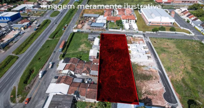 Terreno à venda na Rua Sergipe, 52, Vila Itaqui, Campo Largo