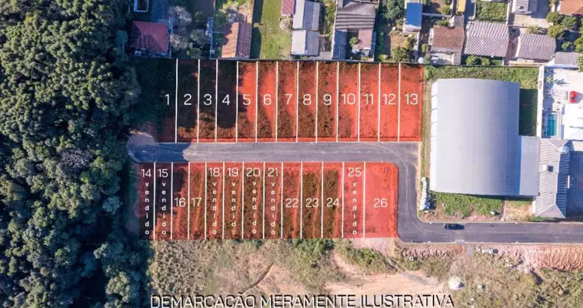 Terreno à venda na Rua Francisco Marthaus, 550, Jardim Florestal, Campo Largo
