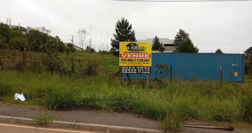 Terreno comercial à venda na Rua Coronel Monteiro, 519, Área Industrial, Campina Grande do Sul