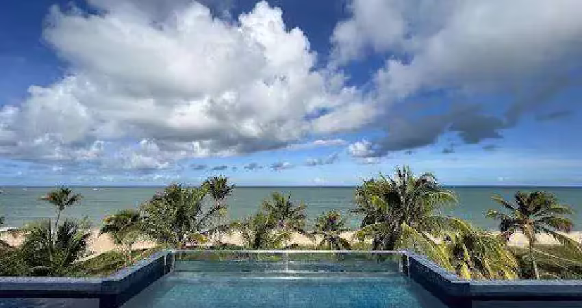 Apartamento pé na areia, com 2 quartos sendo 1 suite, empreendimento de alto padrão.