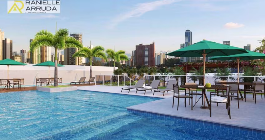 Apartamento com 2 dormitórios à venda, 66 m² por R$ 609.592,00 - Manaíra - João Pessoa/PB
