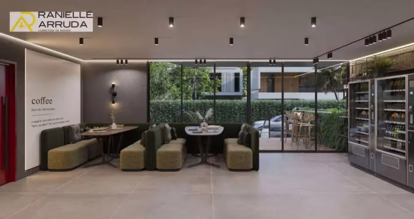 Flat com 1 dormitório à venda, 18 m² por R$ 379.000,00 - Cabo Branco - João Pessoa/PB