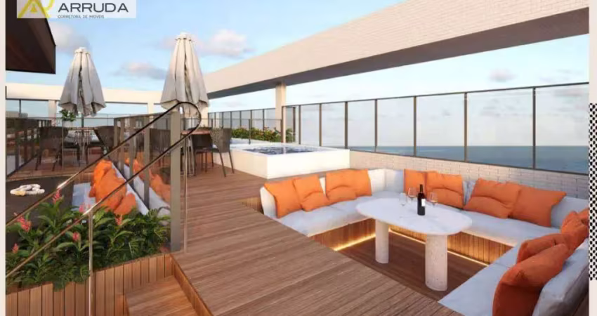 Apartamento com 2 dormitórios à venda, 53 m² por R$ 429.000,00 - Intermares - Cabedelo/PB